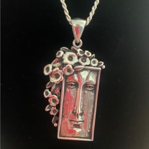 Sergio Bustamante, sterling silver pendant only